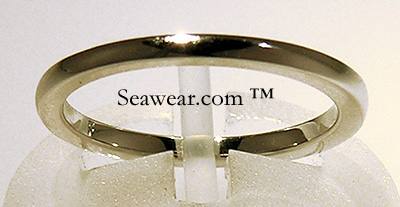 Contour Wedding Bands on The Wedding Band Is 1 75mm Wide  2mm Thick In The Front And 1 5mm