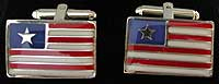 american flag cufflinks