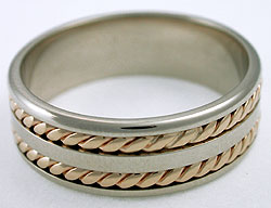 woven wedding ring