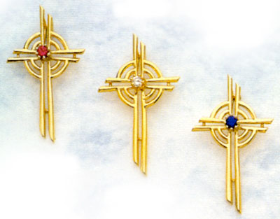 ruby, diamond and sapphire pilots crosses