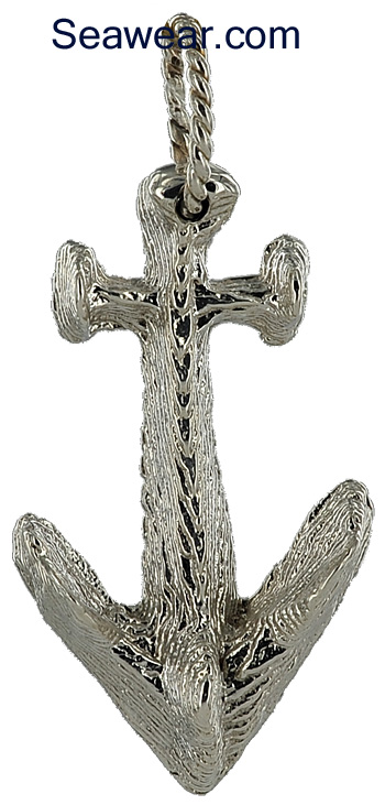 Viking anchor necklace