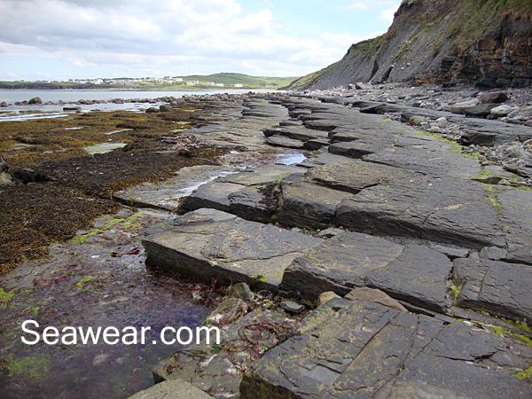West Ireland stone shoreline
