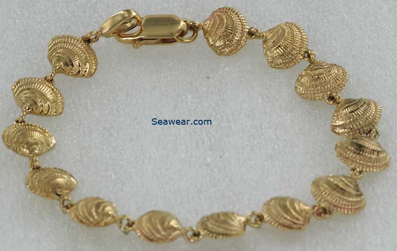sea shell bracelet