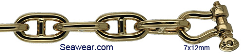 mariner anchor link bracelet