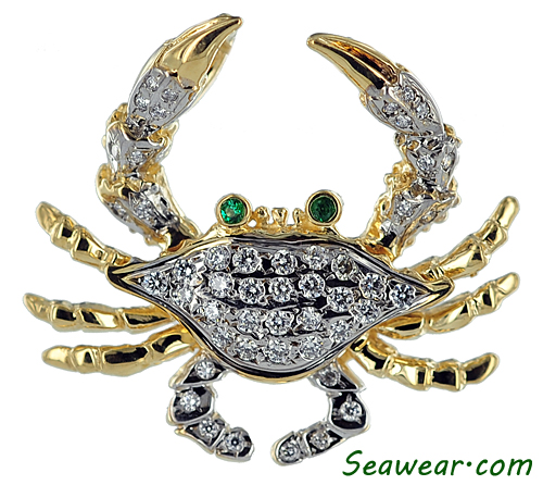 crab jewelry