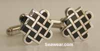 celtic knot cuff links