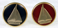 sailboat cufflinks