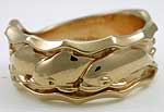 mends dolphin wedding band