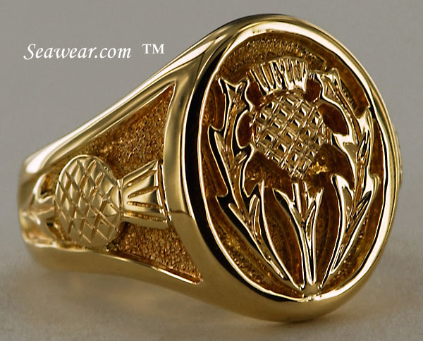 Scottish Thistle ring Scottish Thistle ring