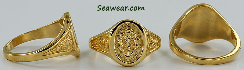 Scottish Thistle Ring