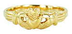 infant baby Claddagh ring