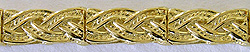 14k cletic weave bracelet