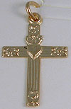 infant claddagh cross