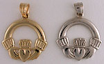 Claddagh necklace charm