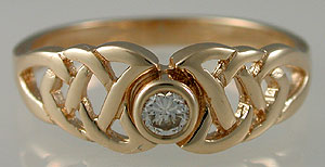 celtic enagement ring