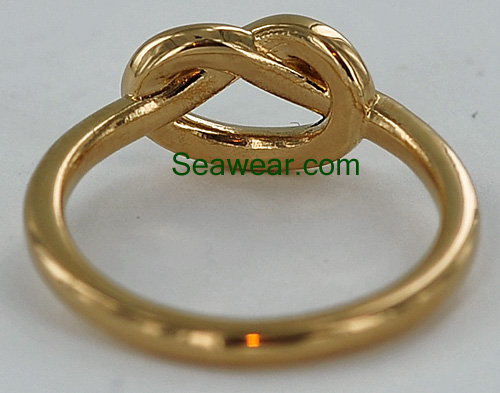 Celtic eternity knot ring