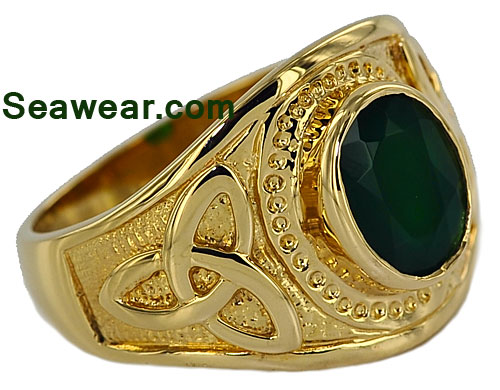 heradic trinity knot ring