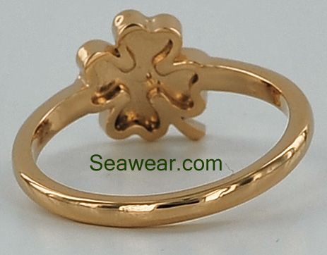 four leaf clover ring