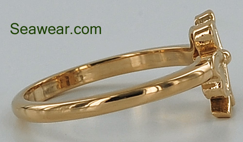 four leaf clover ring