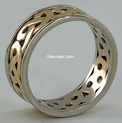 CELTIC GOLD WEDDING BAND