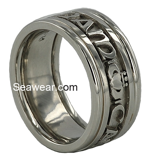 platinum Mo Anam Cara wedding ring