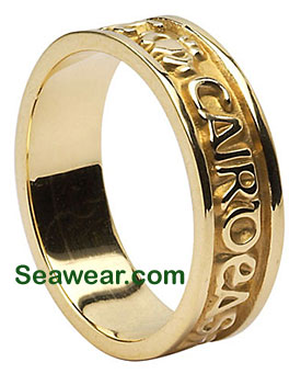 Gaelic wedding ring