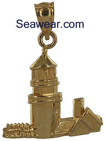 Boston Harbor,Ma Light House Charm Charms for Bracelets and Necklaces 