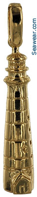 Cape Canavral lighthouse in Florida pendant charm