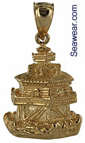 thomas point shoal lighthouse pendant