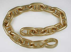 mariner anchor link bracelet