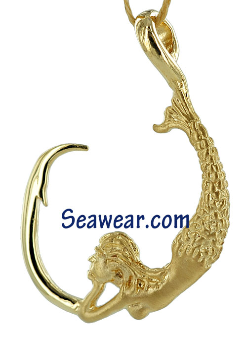 Fish Hook Bangle - Nautical Jewelry Originals