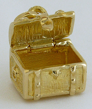 treasure chest charm