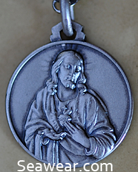 Carmine Scapolare medal with Jesus