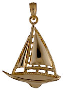 small sailboat pendant