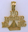 I'd Rather be sailing jewelry