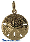 nautical sanddollar necklace pendant charm