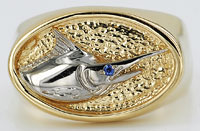 blue marlin ring