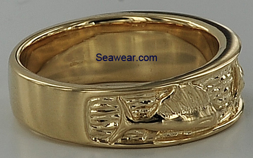 sailfish wedding band