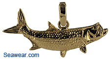 tarpon jewelry necklace pendant