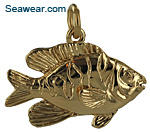 sergeant major damselfish pintano necklace pendant charm