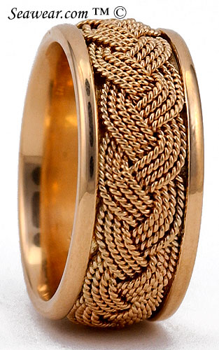 four strand turks head ring