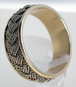 comfort fit turks head ring