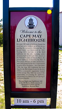 welcome to cape may lighthouse